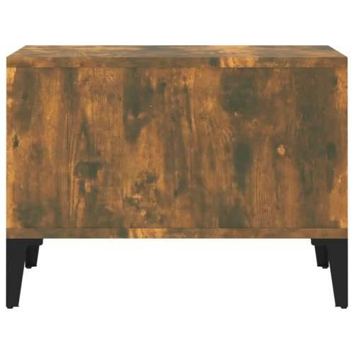 Stolić za kavu boja hrasta 60x50x36,5 cm konstruirano drvo - Dimljeni hrast 1 Cijena