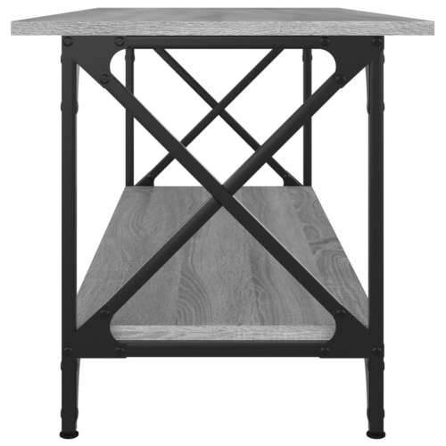 Stolić za kavu sonoma sivi 100x45x45 cm od drva i željeza - Sivi hrast sonoma 1 100 cm 45 cm Cijena