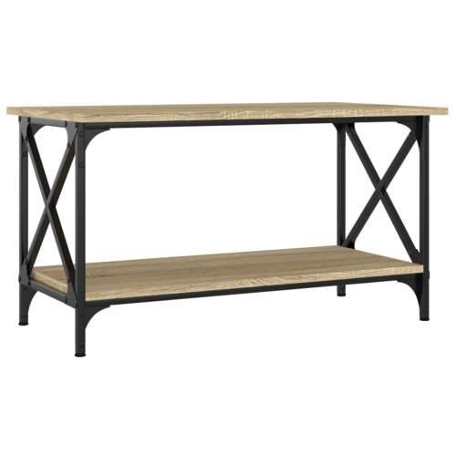 Stolić za kavu boja hrasta 80x45x45 cm od drva i željeza - sonoma hrast 1 80 cm 45 cm Cijena