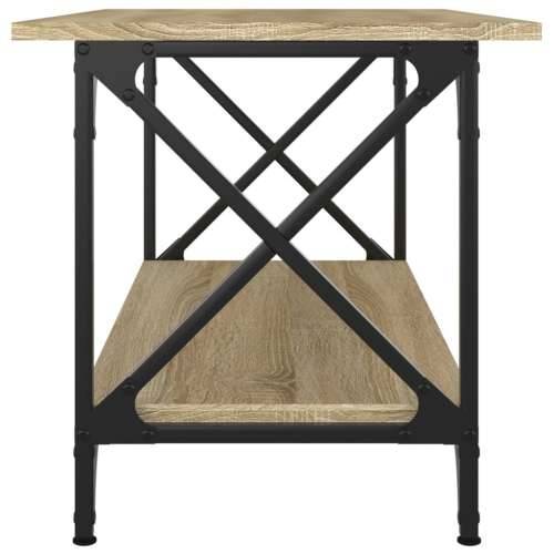 Stolić za kavu boja hrasta 80x45x45 cm od drva i željeza - sonoma hrast 1 80 cm 45 cm Cijena
