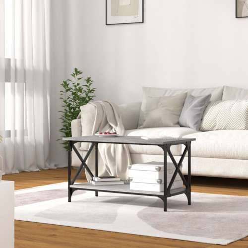 Stolić za kavu sonoma sivi 80x45x45 cm od drva i željeza - Sivi hrast sonoma 1 80 cm 45 cm Cijena