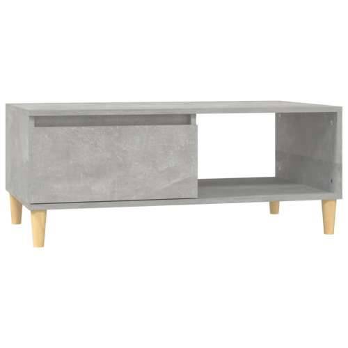 Stolić za kavu boja betona 90x50x36,5 cm konstruirano drvo - Beton siva 1 Cijena
