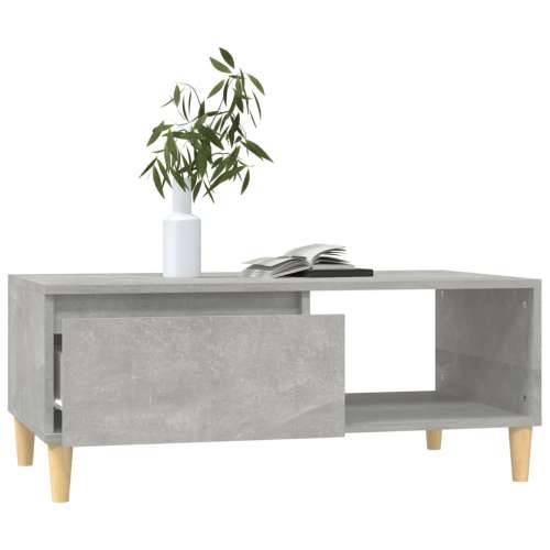 Stolić za kavu boja betona 90x50x36,5 cm konstruirano drvo - Beton siva 1 Cijena