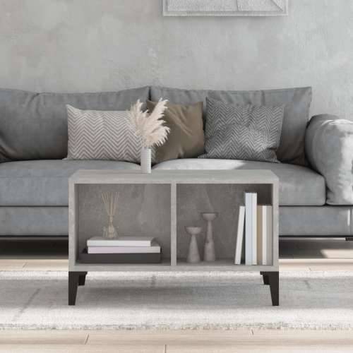 Stolić za kavu boja betona 60x50x36,5 cm konstruirano drvo - Beton siva 1 Cijena