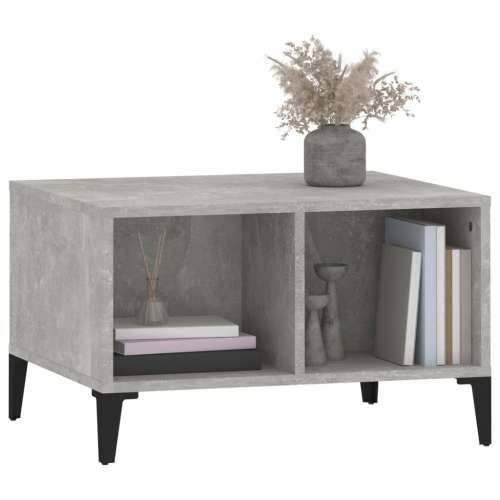 Stolić za kavu boja betona 60x50x36,5 cm konstruirano drvo - Beton siva 1 Cijena