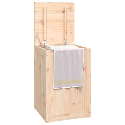 Kutija za rublje 44 x 44 x 66 cm od masivne borovine - Prirodna 44 x 44 x 66 cm 1 Cijena