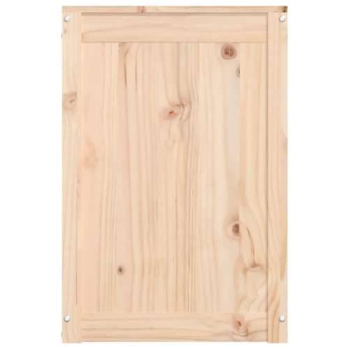 Kutija za rublje 44 x 44 x 66 cm od masivne borovine - Prirodna 44 x 44 x 66 cm 1 Cijena