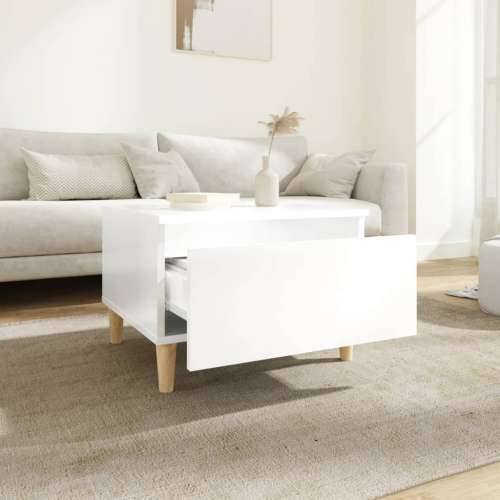 Bočni stolići 2 kom sjajni bijeli 50x46x35 cm konstruirano drvo - Visoko sjajno bijela 2 Cijena