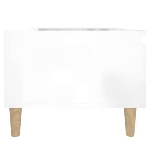 Bočni stolići 2 kom sjajni bijeli 50x46x35 cm konstruirano drvo - Visoko sjajno bijela 2 Cijena