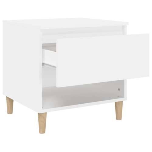 Noćni ormarići 2 kom bijeli 50 x 46 x 50 cm konstruirano drvo - Bijela 2 Cijena