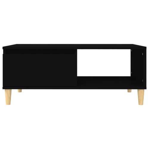 Stolić za kavu crni 90 x 50 x 36,5 cm od konstruiranog drva - Crna 1 Cijena