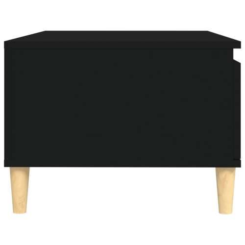 Stolić za kavu crni 90 x 50 x 36,5 cm od konstruiranog drva - Crna 1 Cijena