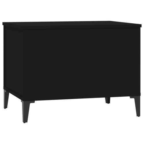 Stolić za kavu crni 60 x 44,5 x 45 cm od konstruiranog drva - Crna 1 60 cm Cijena
