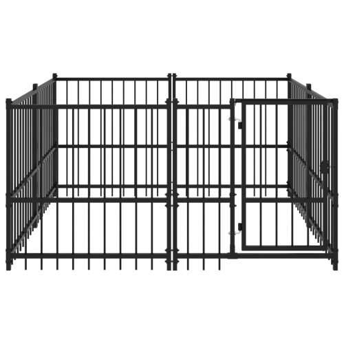 Vanjski kavez za pse čelični 3,75 m² Cijena