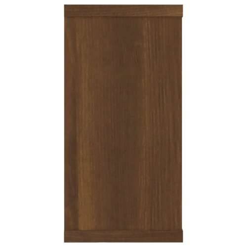 Kockaste zidne police 2 kom boja hrasta 100 x 15 x 30 cm drvene - Smeđi hrast 2 1 Cijena