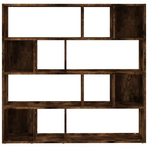 Ormarić za knjige / Paravan - Sobna pregrada boja hrasta 105x24x102 cm - Dimljeni hrast 1 Cijena