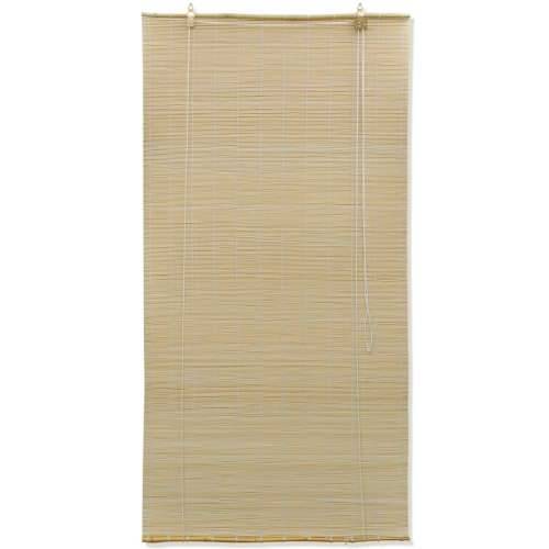 Rolo zavjesa od bambusa prirodna boja 120 x 160 cm Cijena