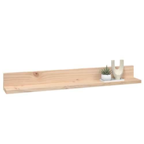 Zidne police 2 kom 80 x 11 x 9 cm od masivne borovine - Prirodna 80 x 11 x 9 cm 1 Cijena
