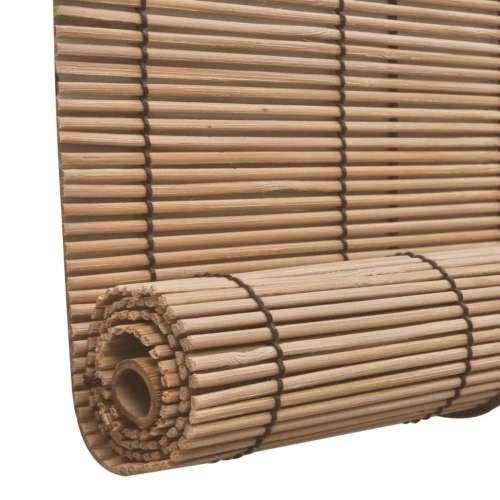 Smeđe rolete od bambusa 80 x 160 cm Cijena