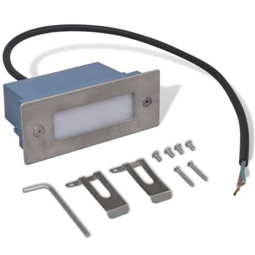 2 LED ugradbena svjetla za stepenice 44 x 111 x 56 mm Cijena
