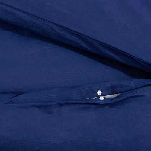 Set posteljine za poplun modri 260x220 cm lagana mikrovlakna - Plava 260 x 220 cm + 50 x 75 cm 1 Cijena