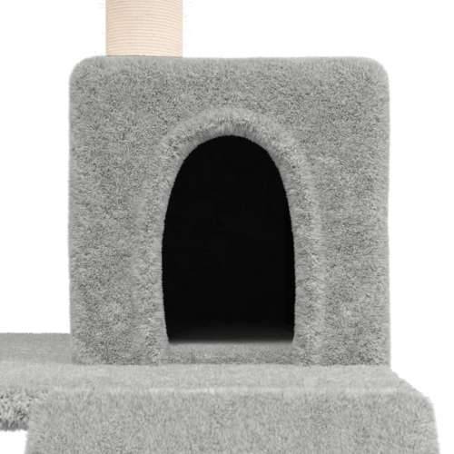 Penjalica za mačke sa stupovima za grebanje svjetlosiva 82 cm Cijena