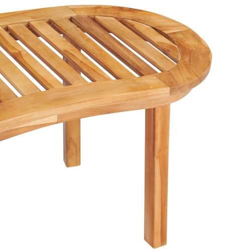 Stolić za kavu 90 x 50 x 45 cm od masivne tikovine Cijena