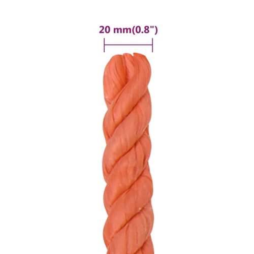 Radno uže narančasti 20 mm 100 m od polipropilena - Narančasta 1 100 m 20 mm Cijena