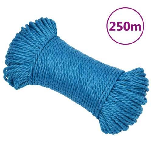 Radno uže plavi 8 mm 250 m od polipropilena - Plava 1 250 m 8 mm Cijena