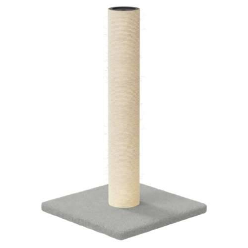 Grebalica za mačke svjetlosiva 22 x 22 x 45 cm - Svjetlosiva Cijena