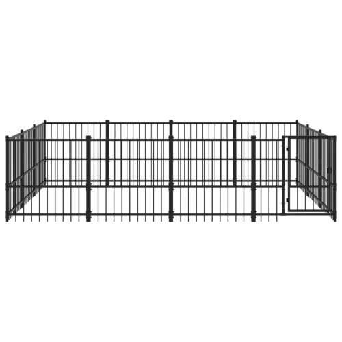 Vanjski kavez za pse čelični 11,58 m² Cijena