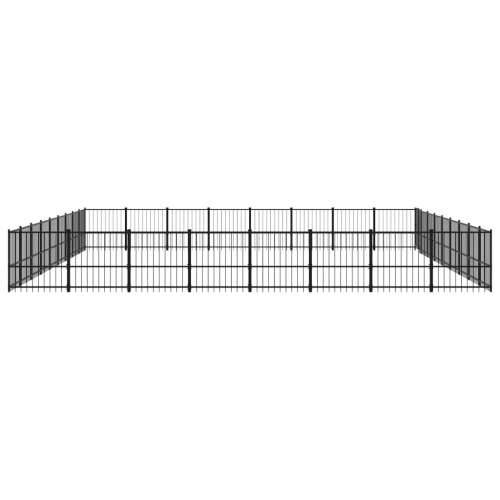 Vanjski kavez za pse čelični 67,74 m² Cijena
