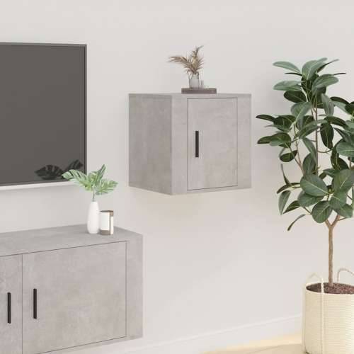 Zidni TV ormarić siva boja betona 40x34,5x40 cm Cijena