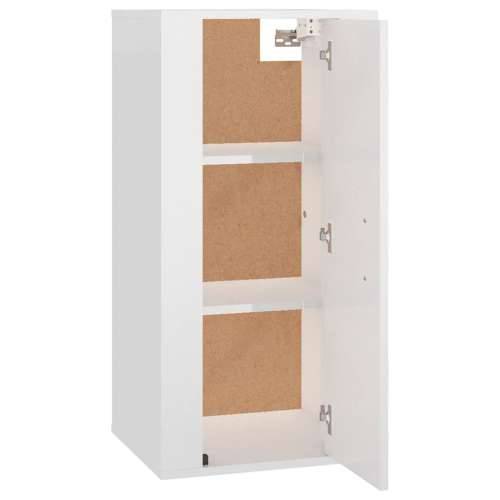 Zidni TV ormarić bijela visokog sjaja 40x34,5x80 cm - Visoko sjajno bijela 1 80 cm 40 cm Cijena