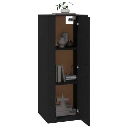 Zidni TV ormarić crni 40x34,5x100 cm - Crna 1 100 cm 40 cm Cijena