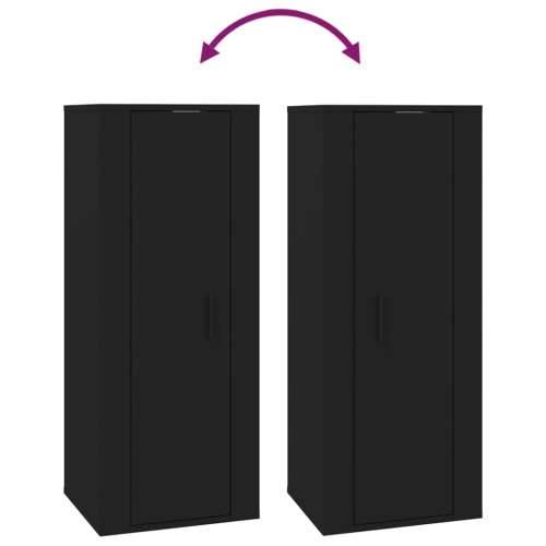 Zidni TV ormarić crni 40x34,5x100 cm - Crna 1 100 cm 40 cm Cijena