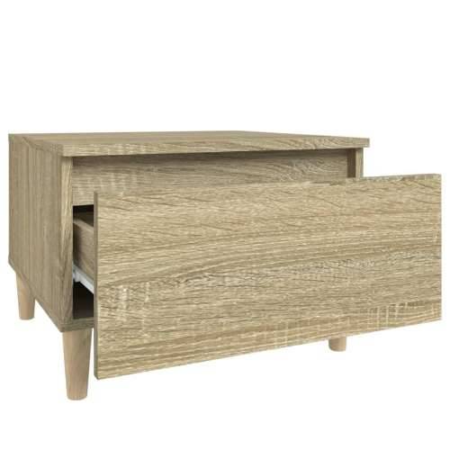Bočni stolići 2 kom boja hrasta 50x46x35 cm konstruirano drvo - sonoma hrast 2 Cijena