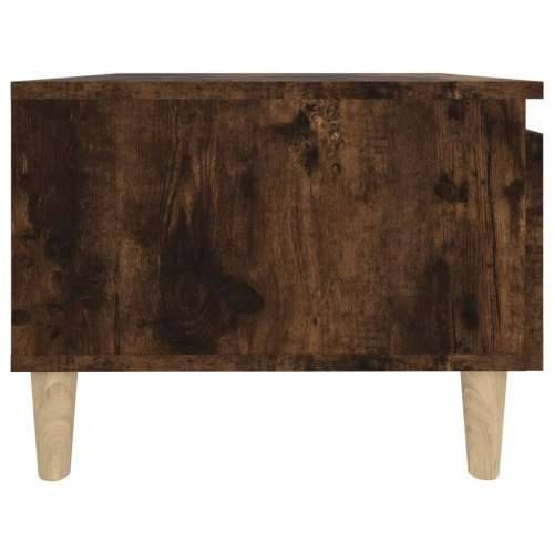 Bočni stolić boja dimljenog hrasta 50x46x35cm konstruirano drvo - Dimljeni hrast 1 Cijena