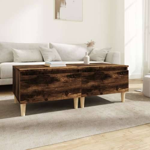 Bočni stolići 2 kom boja hrasta 50x46x35 cm konstruiranog drva - Dimljeni hrast 2 Cijena