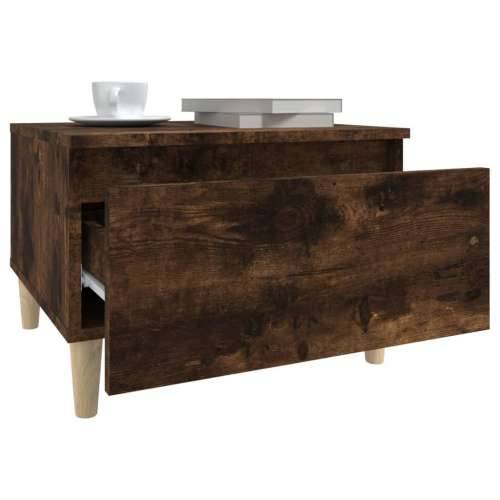Bočni stolići 2 kom boja hrasta 50x46x35 cm konstruiranog drva - Dimljeni hrast 2 Cijena