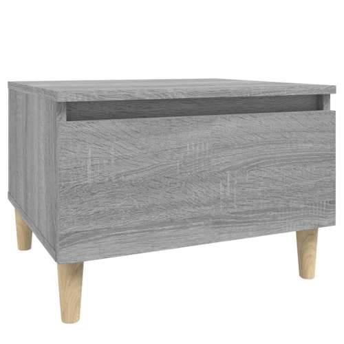 Bočni stolić Boja hrasta sonome 50x46x35cm od konstruirano drva - Sivi hrast sonoma 1 Cijena