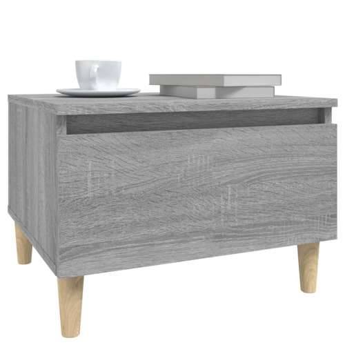 Bočni stolić Boja hrasta sonome 50x46x35cm od konstruirano drva - Sivi hrast sonoma 1 Cijena