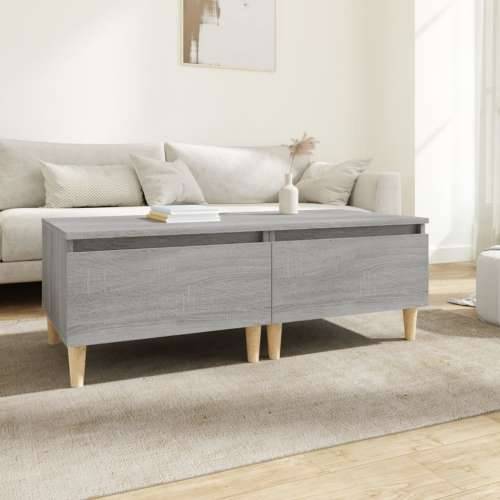Bočni stolići 2 kom Boja hrasta 50x46x35cm od konstruirano drva - Sivi hrast sonoma 2 Cijena
