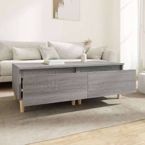 Bočni stolići 2 kom Boja hrasta 50x46x35cm od konstruirano drva - Sivi hrast sonoma 2 Cijena