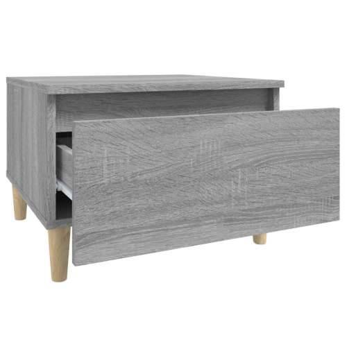 Bočni stolići 2 kom Boja hrasta 50x46x35cm od konstruirano drva - Sivi hrast sonoma 2 Cijena