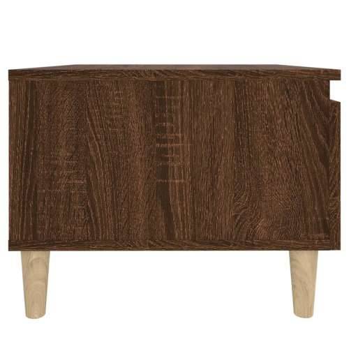 Bočni stolić Smeđi hrast 50 x 46 x 35 cm od konstruiranog drva - Smeđi hrast 1 Cijena