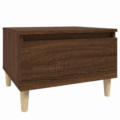 Bočni stolići 2 kom Smeđa hrasta 50x46x35 cm konstruirano drvo - Smeđi hrast 2 Cijena