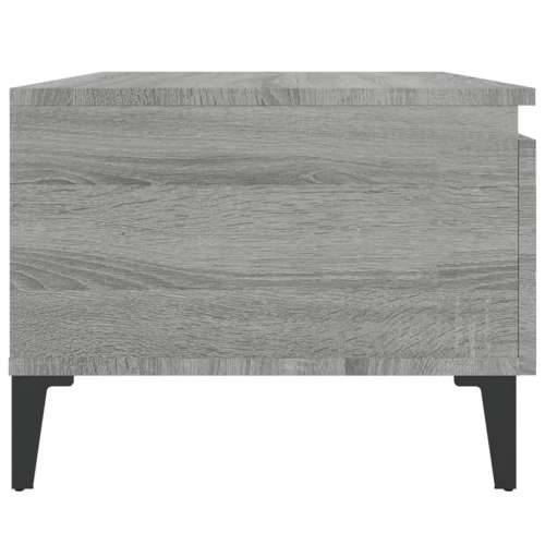 Bočni stolić Boja hrasta 50x46x35 cm od konstruiranog drva - Sivi hrast sonoma 1 Cijena