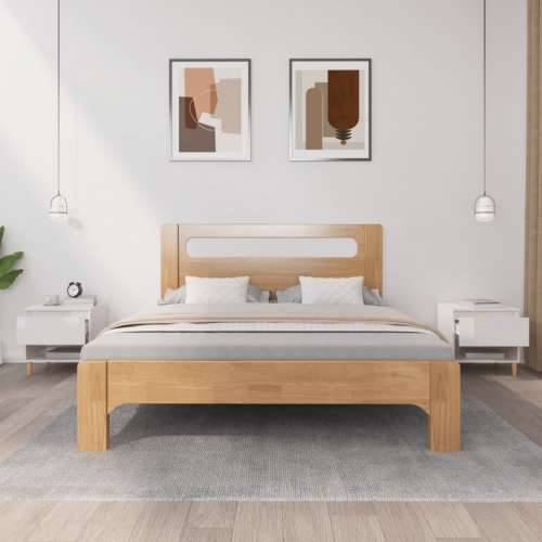 Noćni ormarići 2 kom sjajni bijeli 50x46x50cm konstruirano drvo - Visoko sjajno bijela 2 Cijena