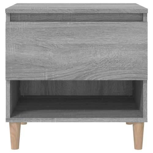 Noćni ormarići 2 kom boja hrasta 50x46x50cm konstruirano drvo - Sivi hrast sonoma 2 Cijena